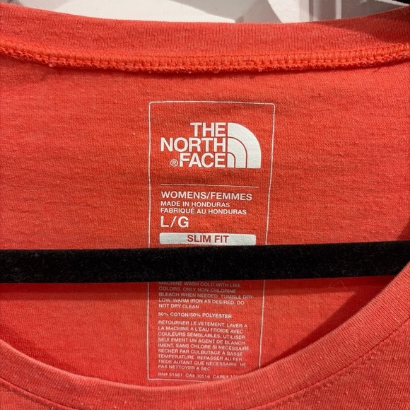 The North Face Women's Vibrant Orange Tee - Picture 4 of 5